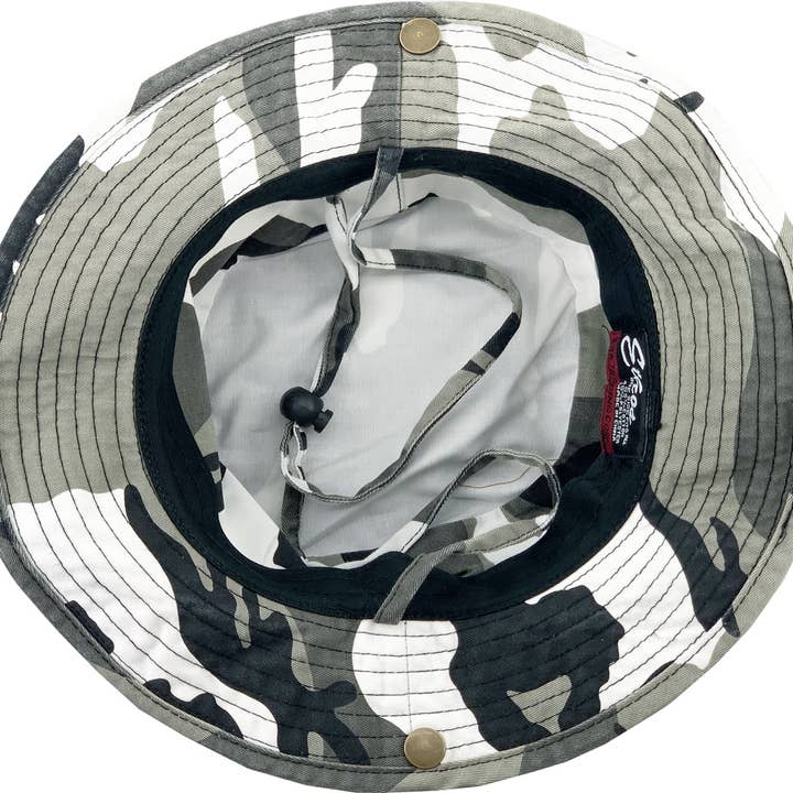 KBETHOS - Wholesale Bucket hat – Unisex - Solid Boonie Hat With String (Fitted)17