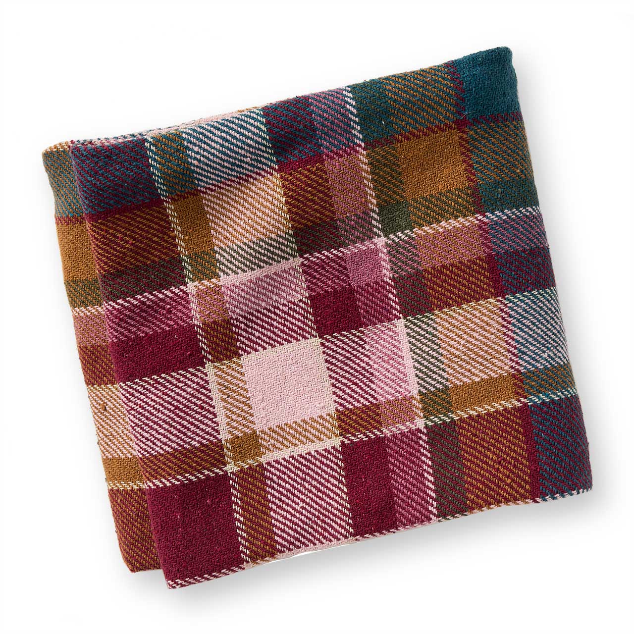 SERRV International - Wholesale Throw Blanket - Lake Tahoe Plaid Rethread Blanket1
