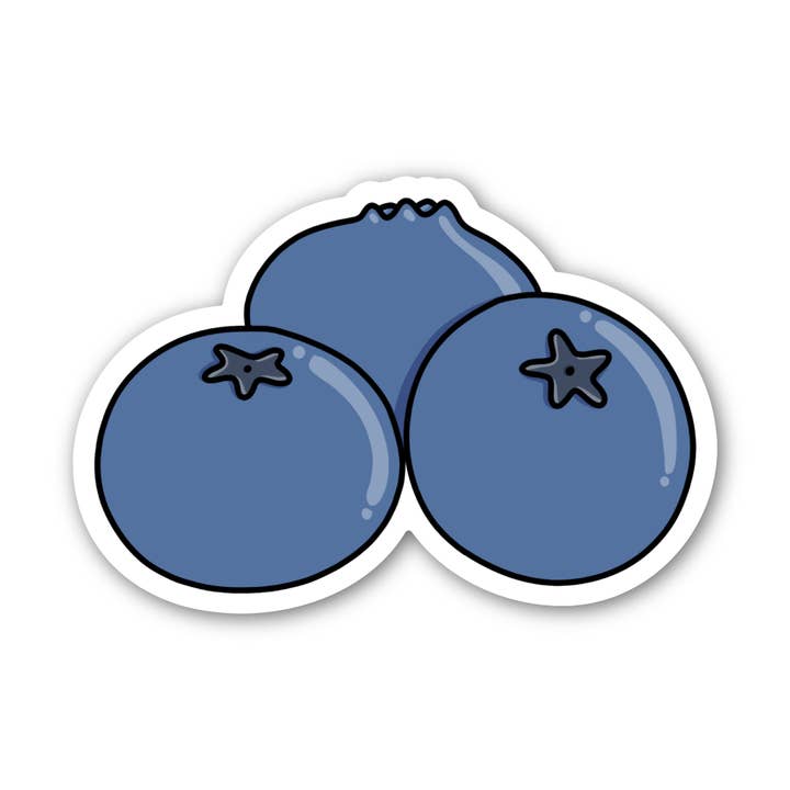 Big Moods - Wholesale Sticker - Blueberries Sticker1