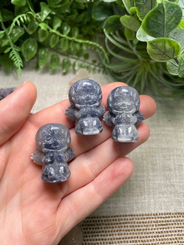 Copper Ashes - Wholesale Spiritual Stone/Crystal - Crystal Cherub Angel2