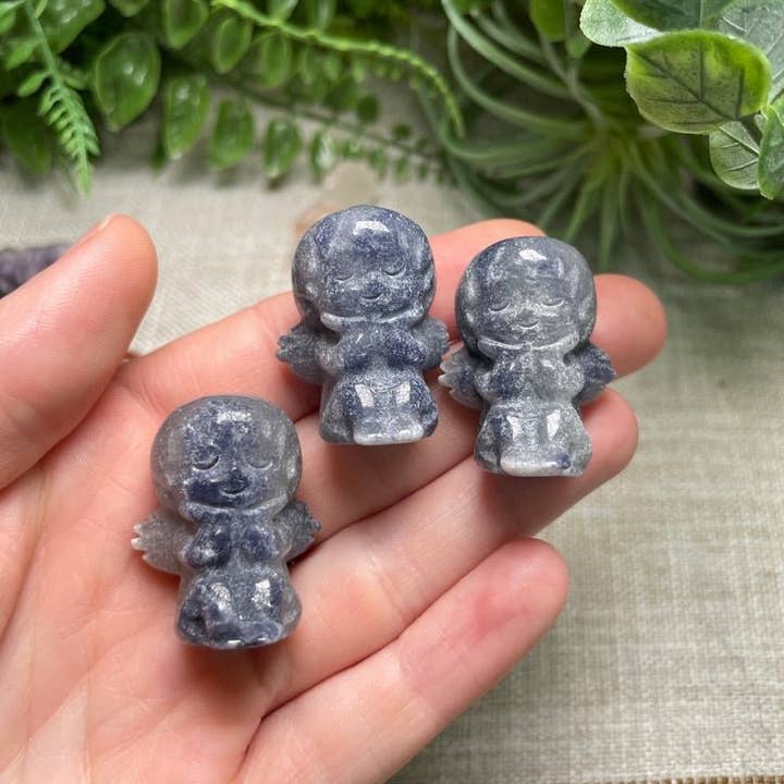 Copper Ashes - Wholesale Spiritual Stone/Crystal - Crystal Cherub Angel2