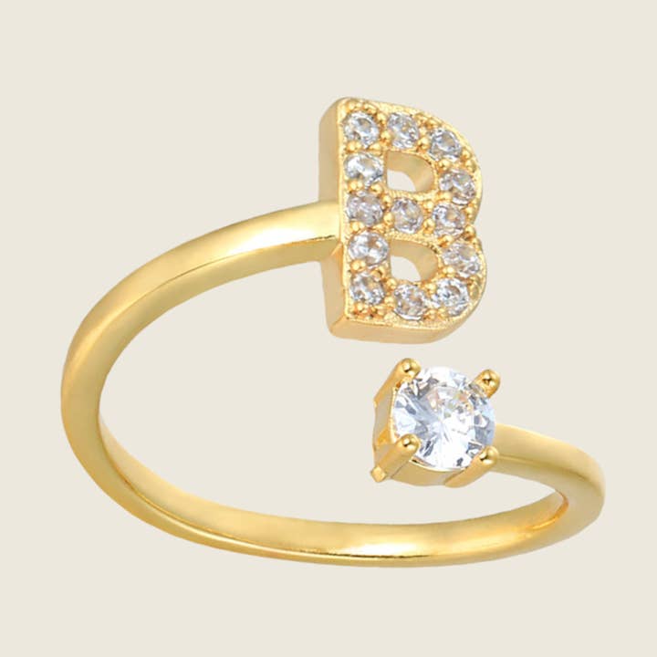 brev diamantring for engroshandel hos Crescent Schmuck