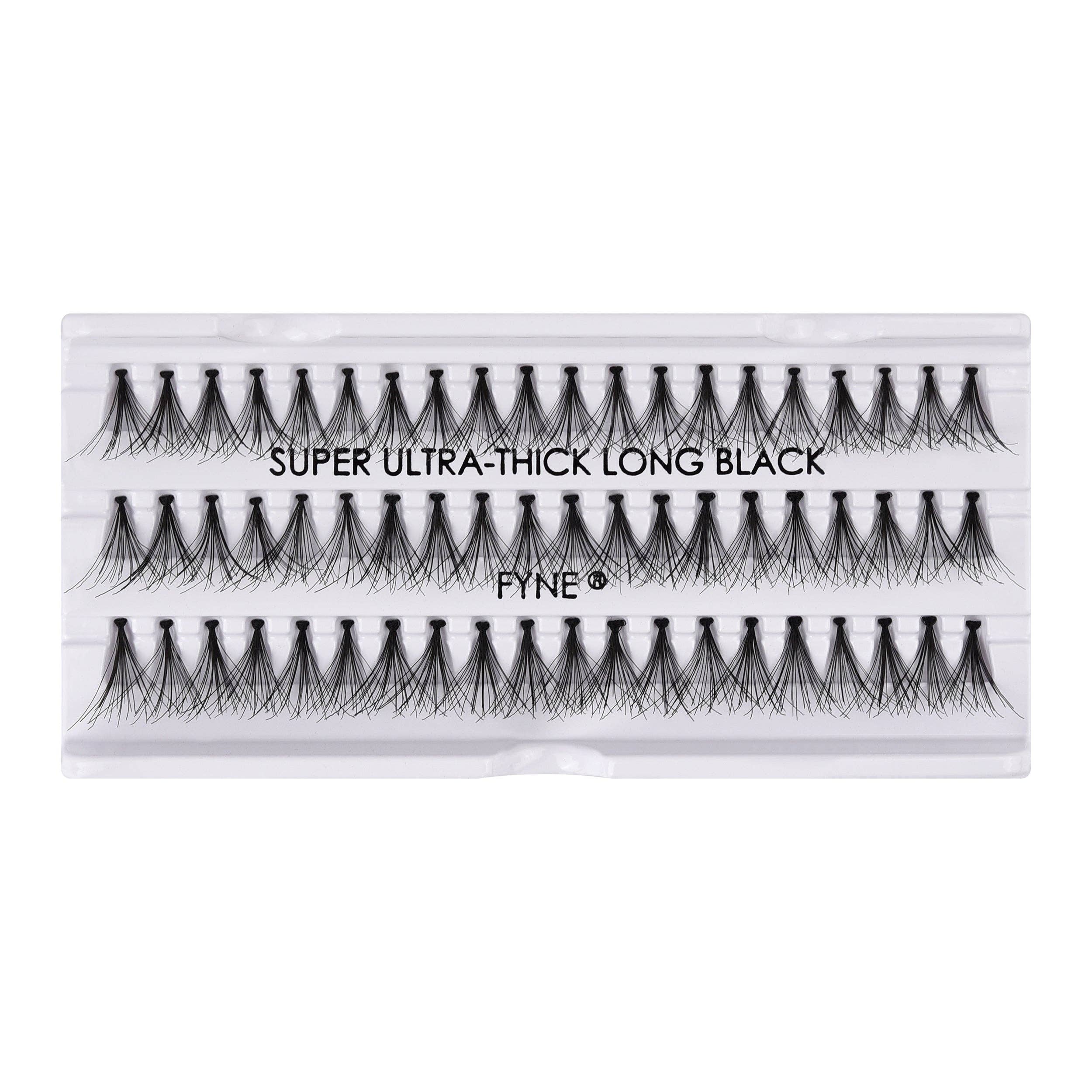 Fine Lines (UK) Ltd - Wholesale False/Fake Eyelashes - Super Ultra Thick Individual Eyelash Extensions - LONG 628-123