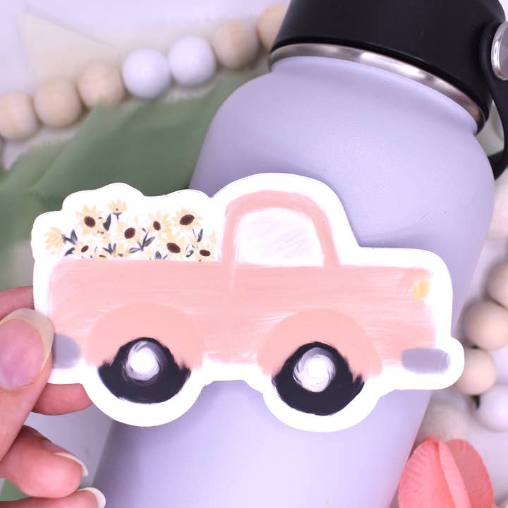 Adesivo de caminhão de verão, 4x2,34 pol por atacado de Sammy Jean Artist