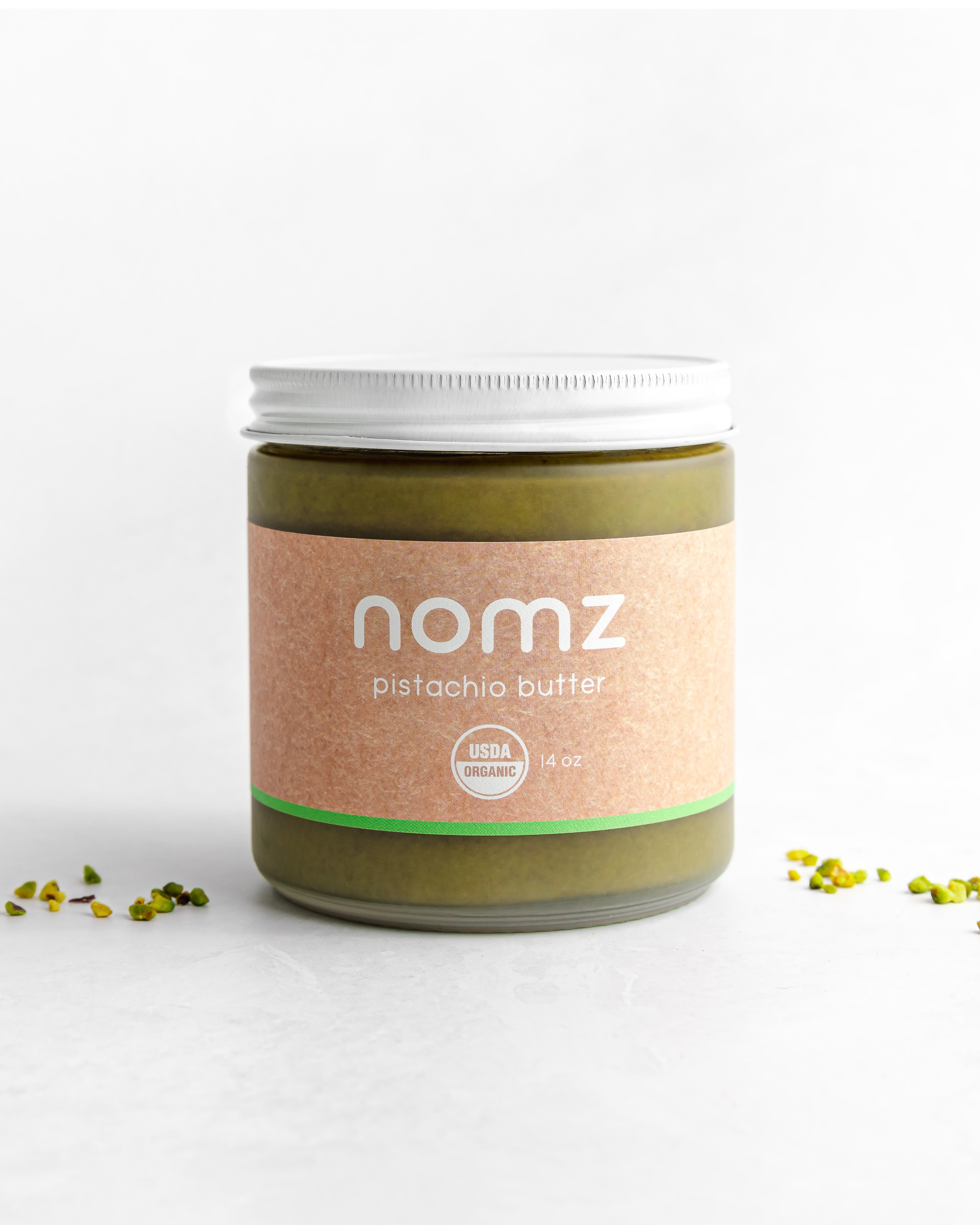nomz - Wholesale Nut Butter - organic pistachio nut butter6