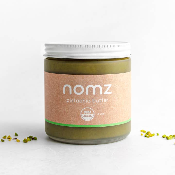 nomz - Wholesale Nut Butter - organic pistachio nut butter6