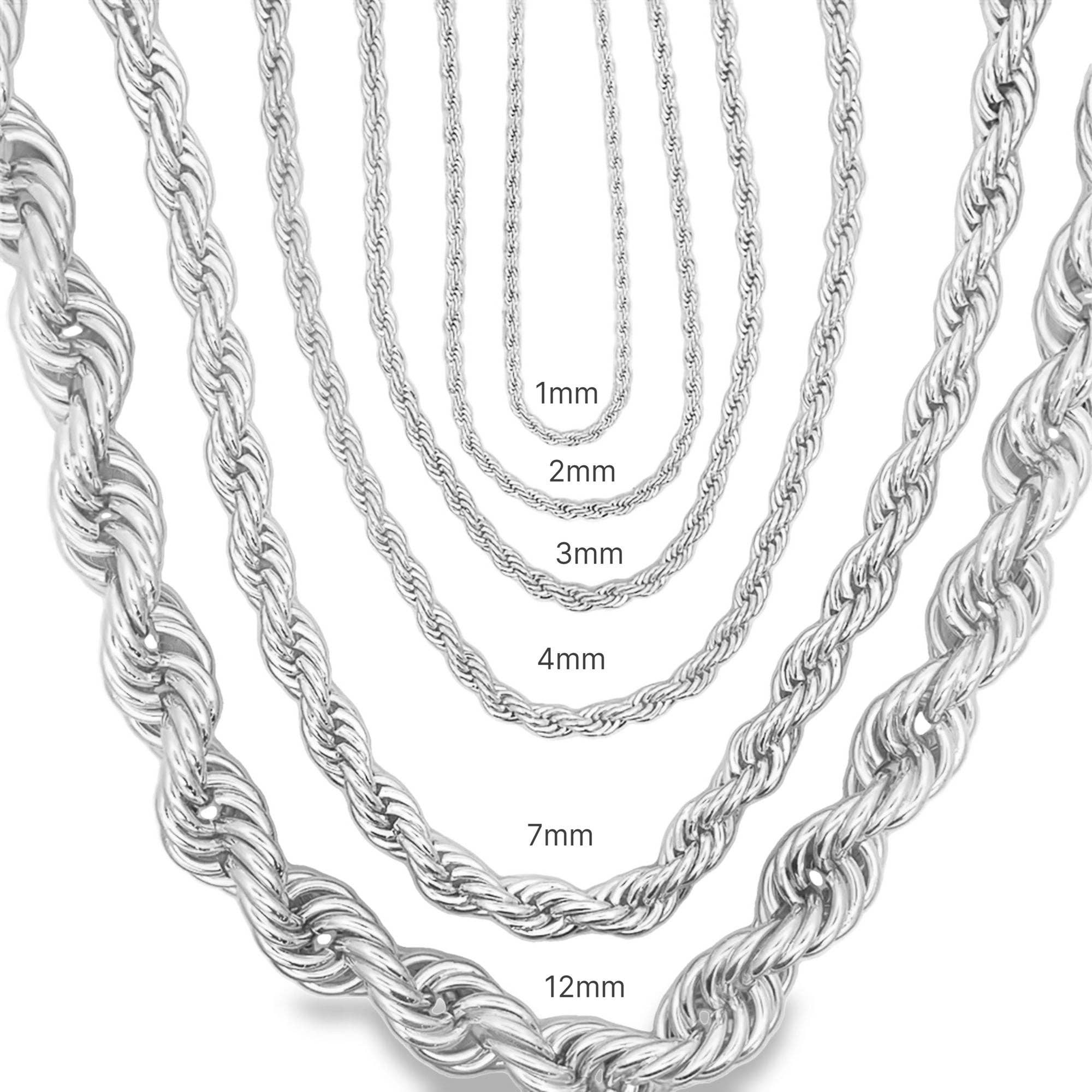 MIA Jewelry - Wholesale Link & Chain Necklace - Rope Chain2