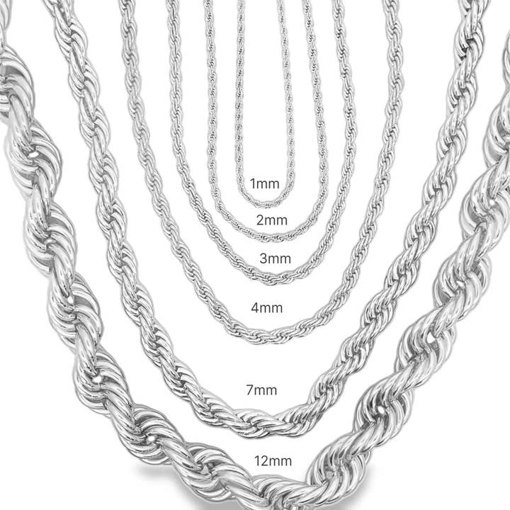 MIA Jewelry - Wholesale Link & Chain Necklace - Rope Chain2