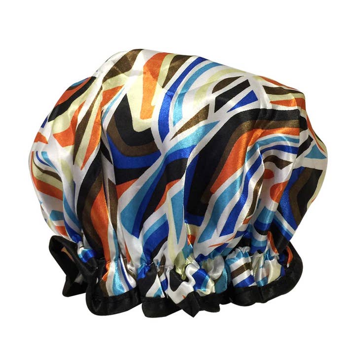 Wrapables.com - Wholesale Showercap - Wrapables Trendy Satin Shower Cap13