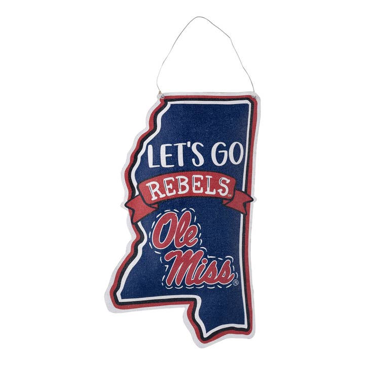 Let's Go Ole Miss Burlee for wholesale by Glory Haus