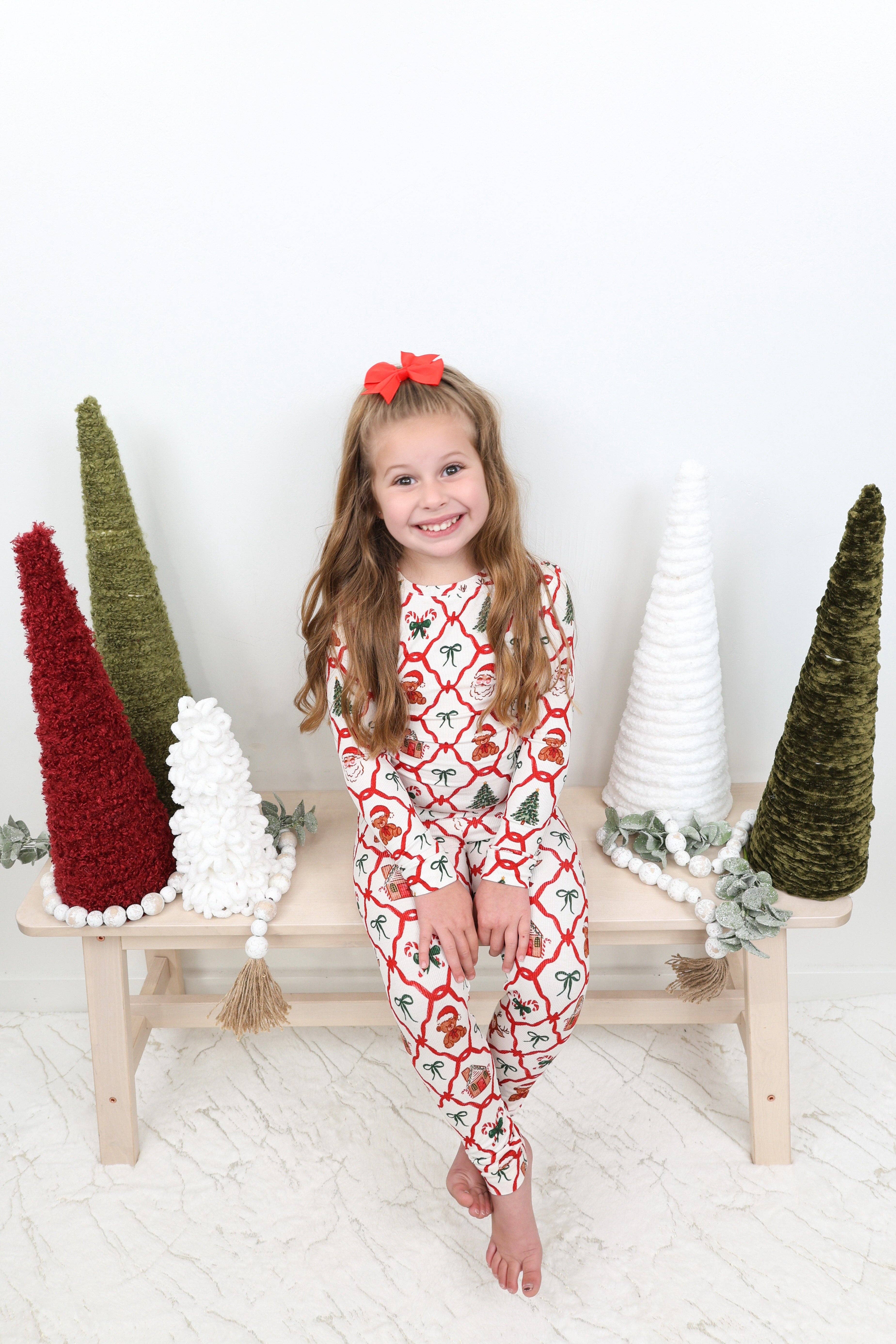 Belle & bros – Großhandel Schlafanzug-Set – Kinder – GEMÜTLICHE WEIHNACHTEN | ZWEITEILIGES SET1