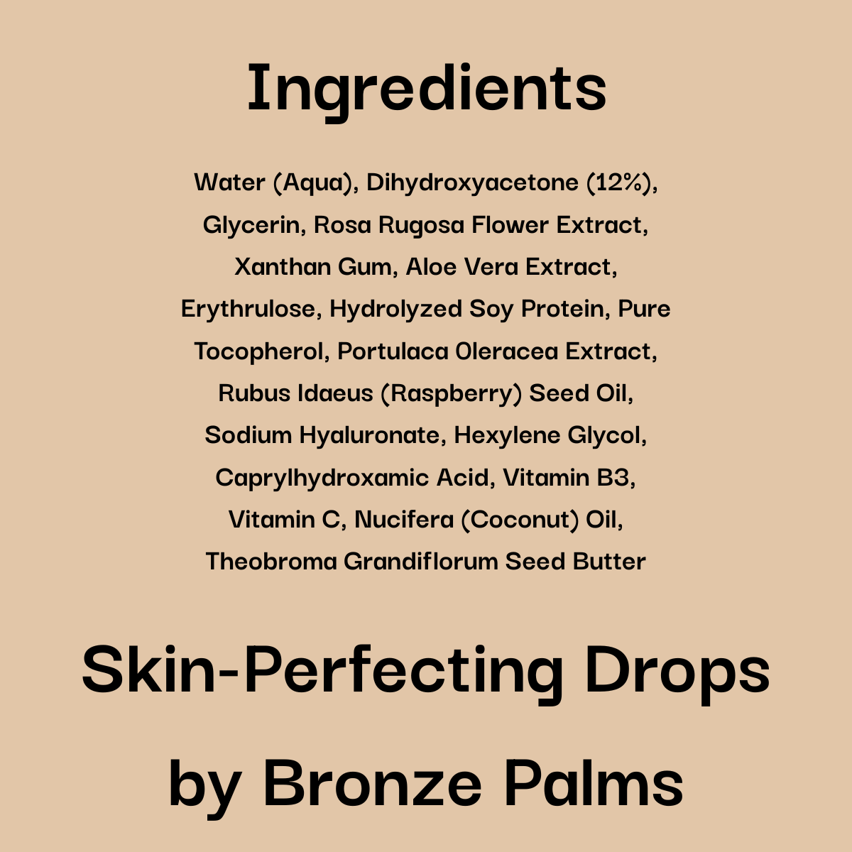 Bronze Palms Beauty - Wholesale Self-Tanner - Skin Perfecting Glow Drops – Semi-Permanent Complexion Tint6