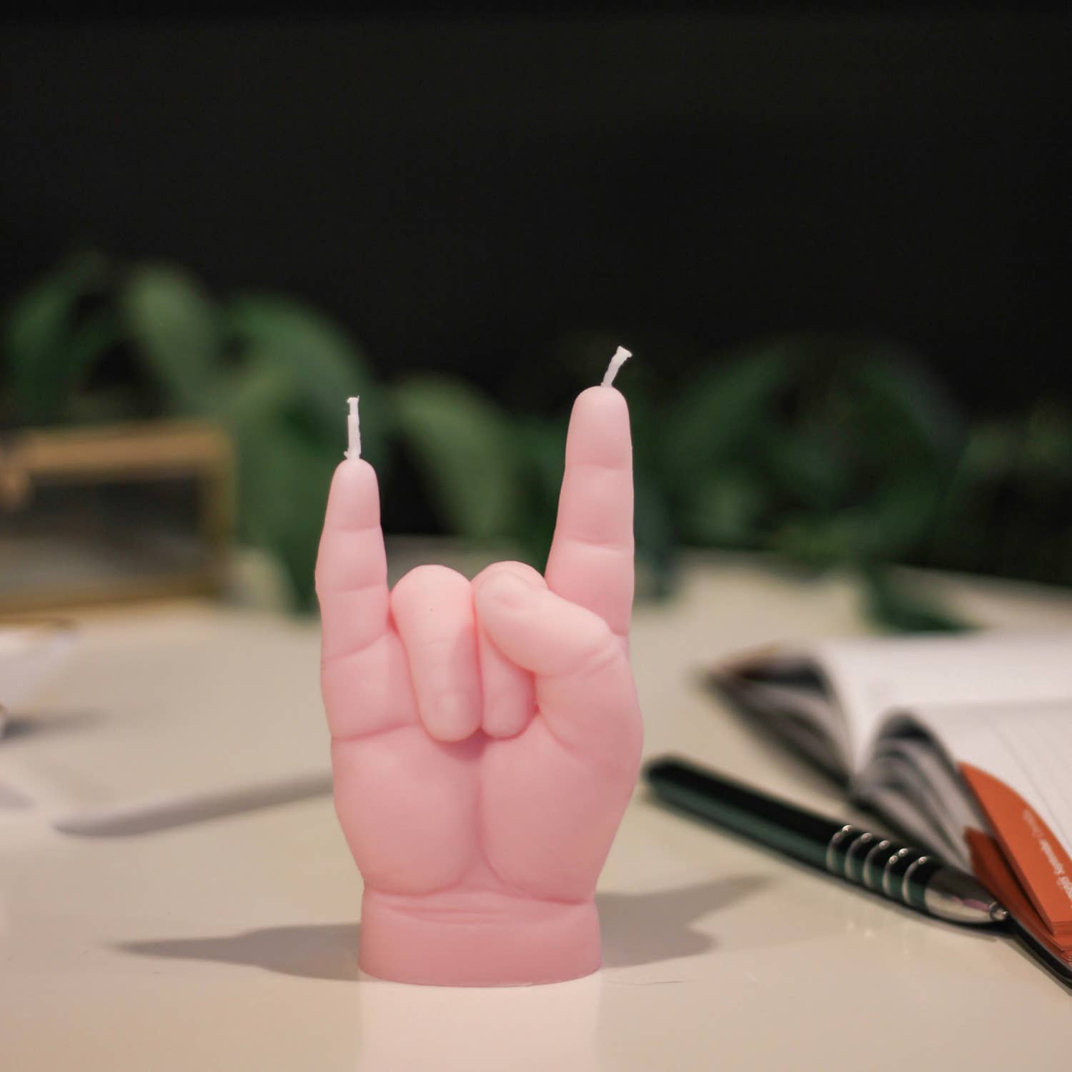 CandleHand (Free Duties for US) - Wholesale Novelty Candle - You Rock Candle - baby hand gesture candle - soy wax blend4