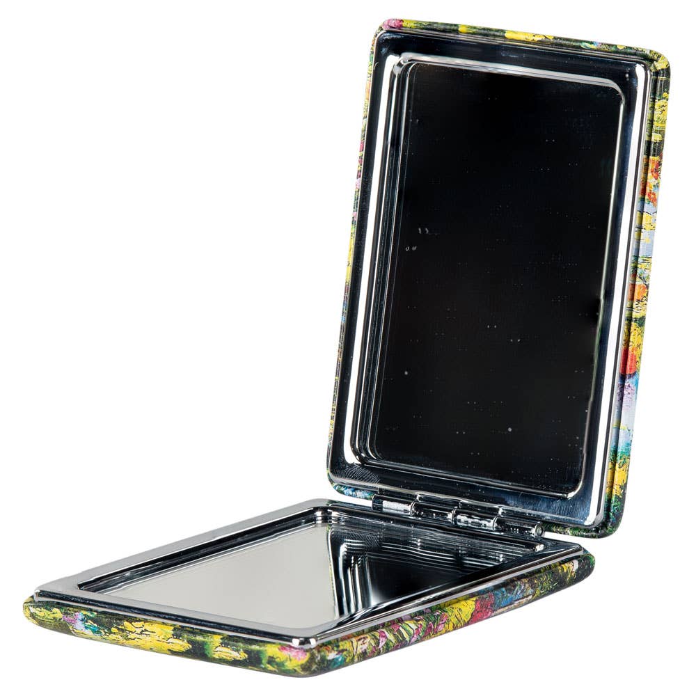 Benjamin International - Wholesale Compact Mirror - MODERN ART COMPACT MIRROR ASTD COLORS1