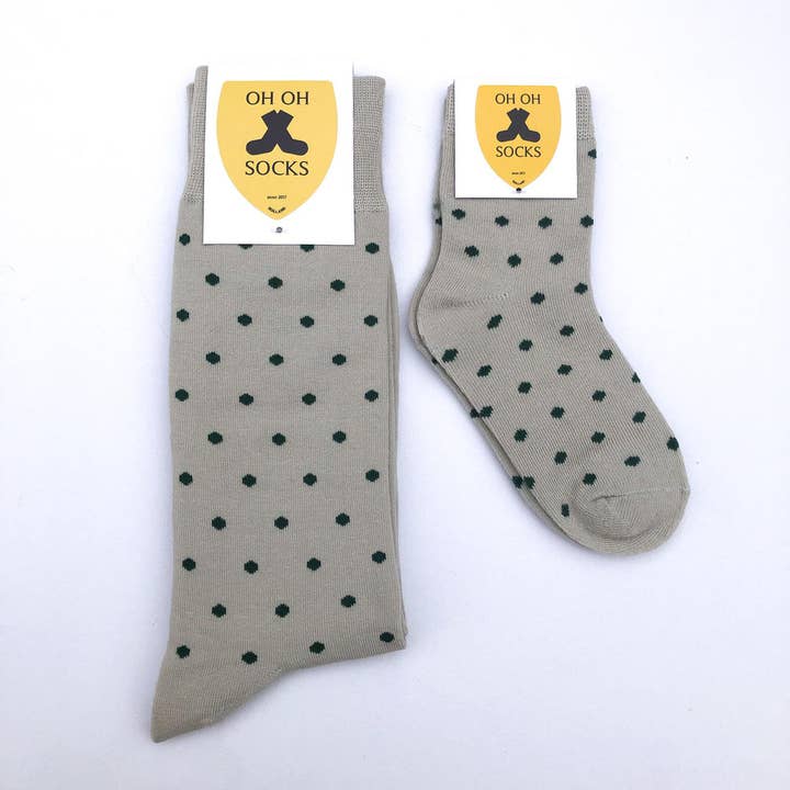Gorgoeus Grey - Junior and Senior por atacado de oh oh socks