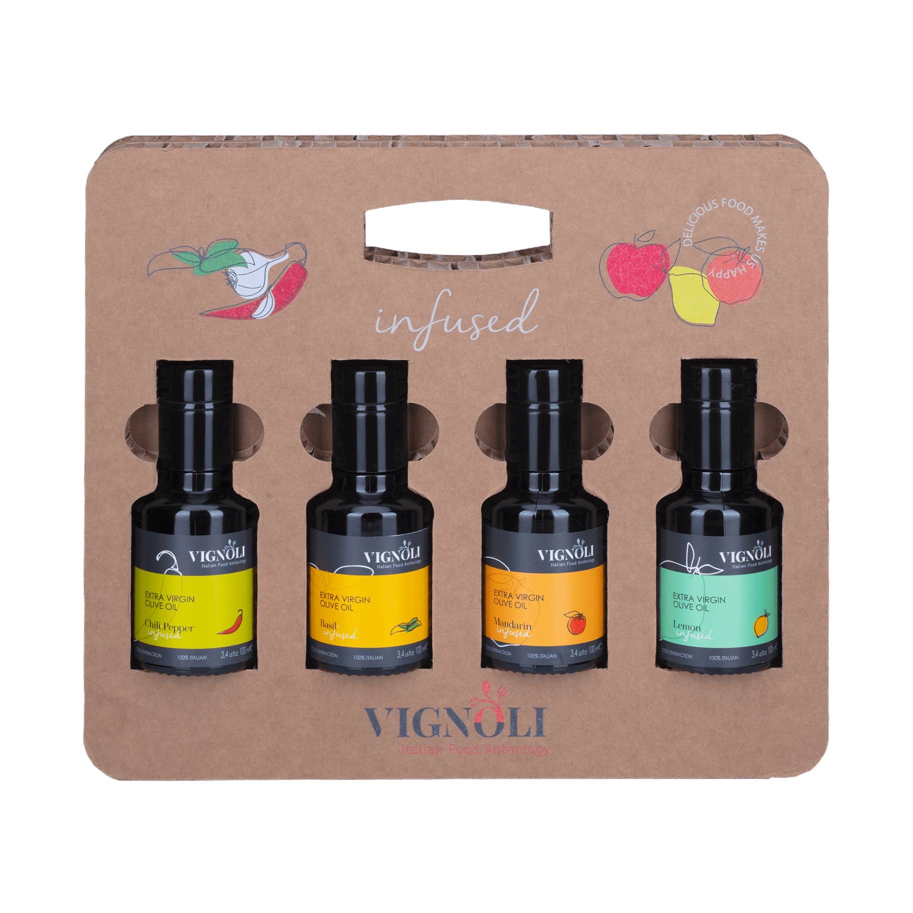 Vignoli Food - Wholesale Olive Oil - Essential Italy Tasting Gift Box