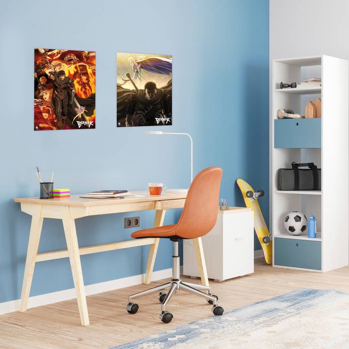 ABYstyle - Vente Poster - Poster en boîte sans cadre Berserk, 15 x 20,5 pouces, comprend 23