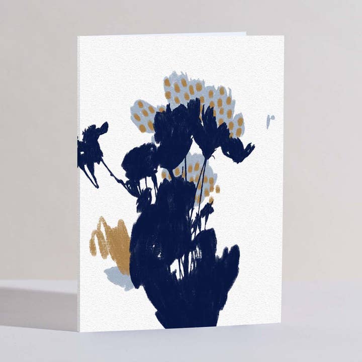 Autumn shadows greetings card for wholesale by Verity Burton