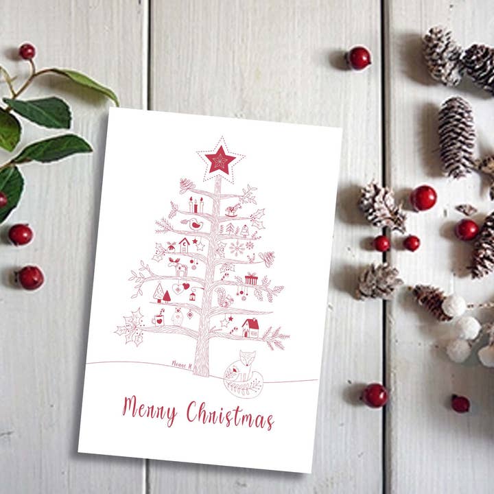 God Jul - Julgran pour la vente par Moune H.