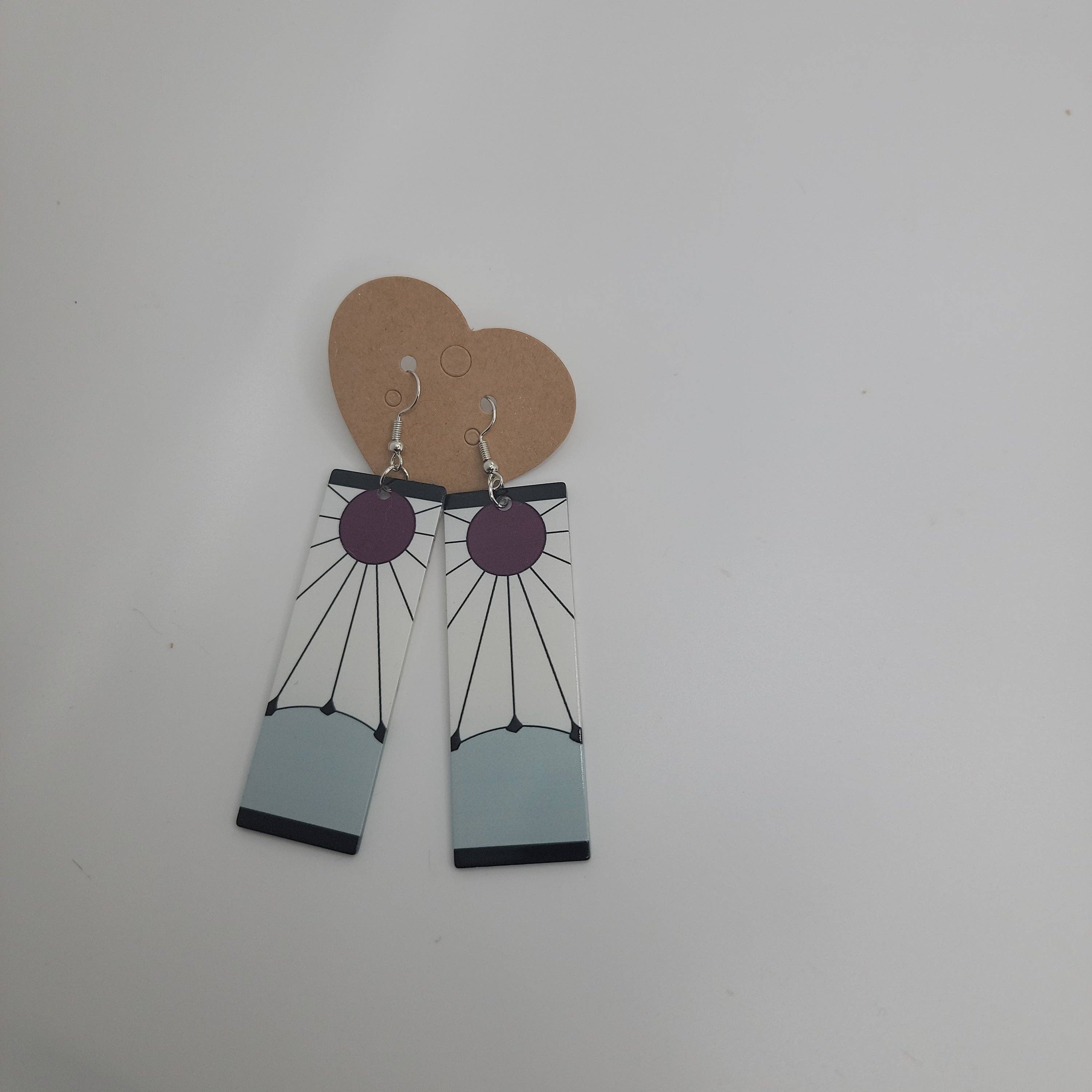 S and E Hobbies and Collectables - Venta al por mayor Pendientes colgantes - Pendientes Hanafuda1