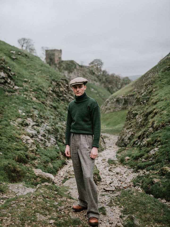 The Shackleton Rollneck for wholesale by Stanley Biggs Clothiers Ltd