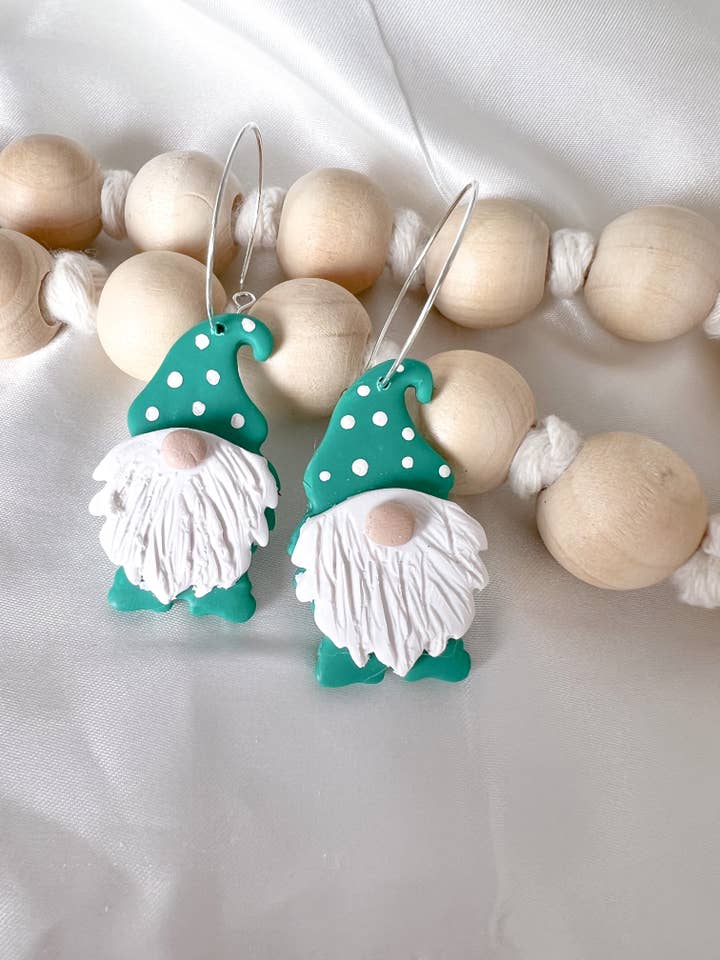 The Green gnome for wholesale by Charm and Clay