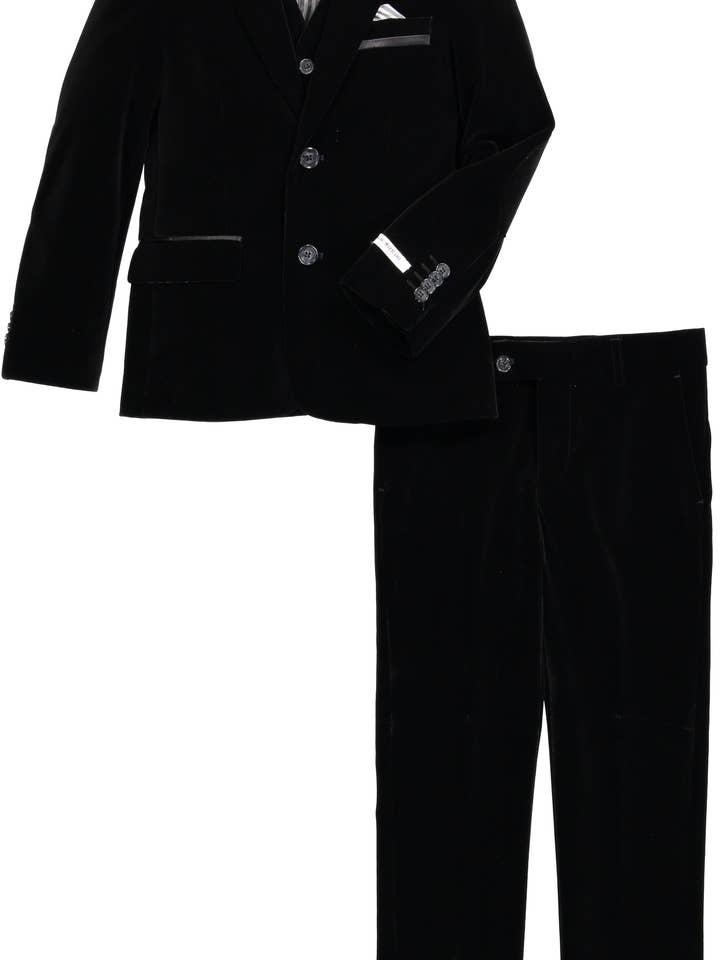 ST2060 ABITO IN VELLUTO 3 PEZZI per la vendita all'ingrosso da parte di Isaac Mizrahi