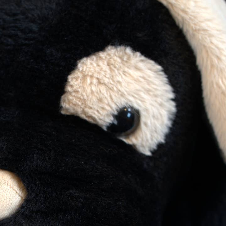 Cuddlery - Wholesale Stuffed/Plush Toy - Kids & Baby - CUDDLERY 6 LBS Black Dog - Weighted Stuffed Animal1