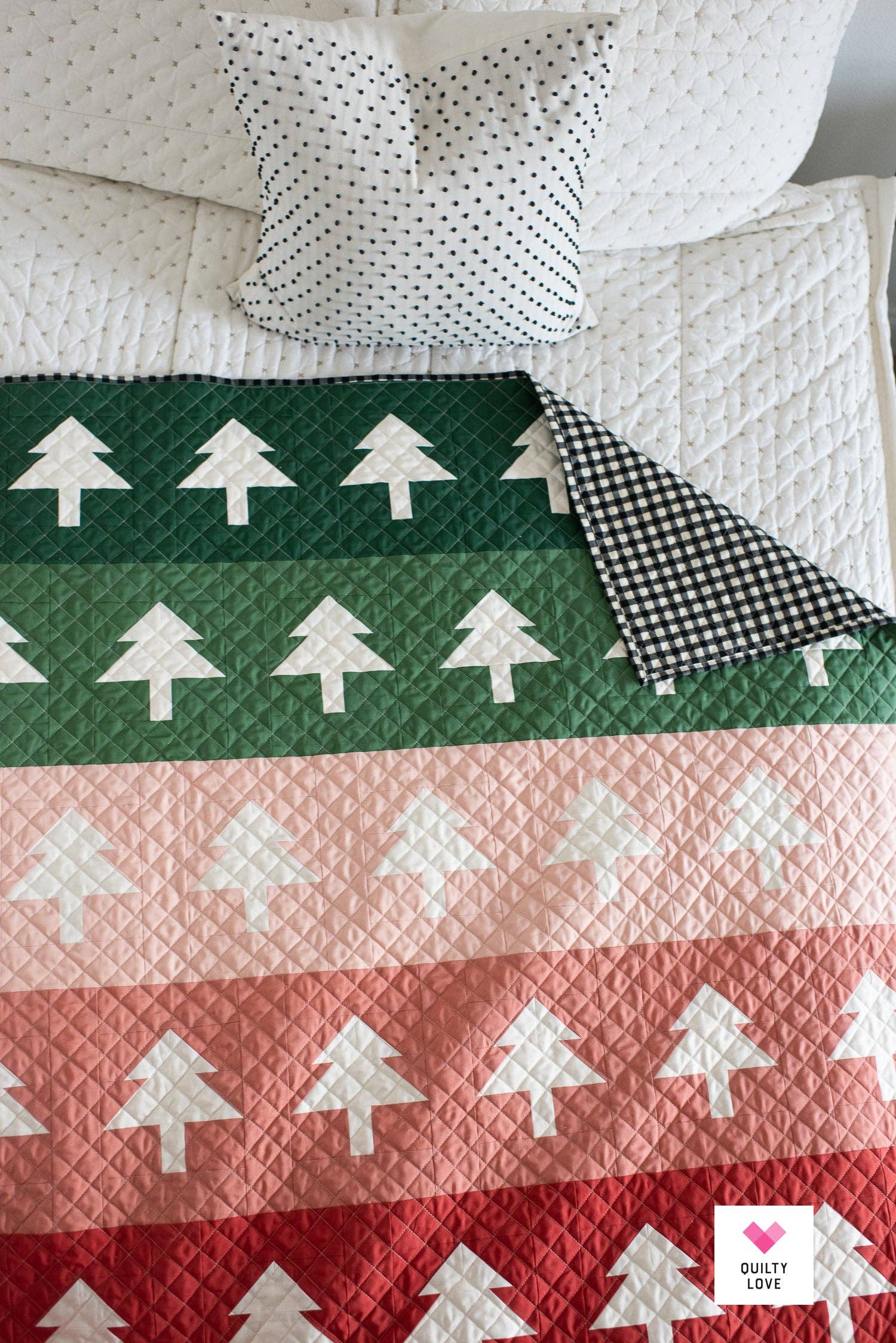 Quilty Love - Wholesale Craft Sewing Kit - Tree Rows PAPER Quilt Pattern4