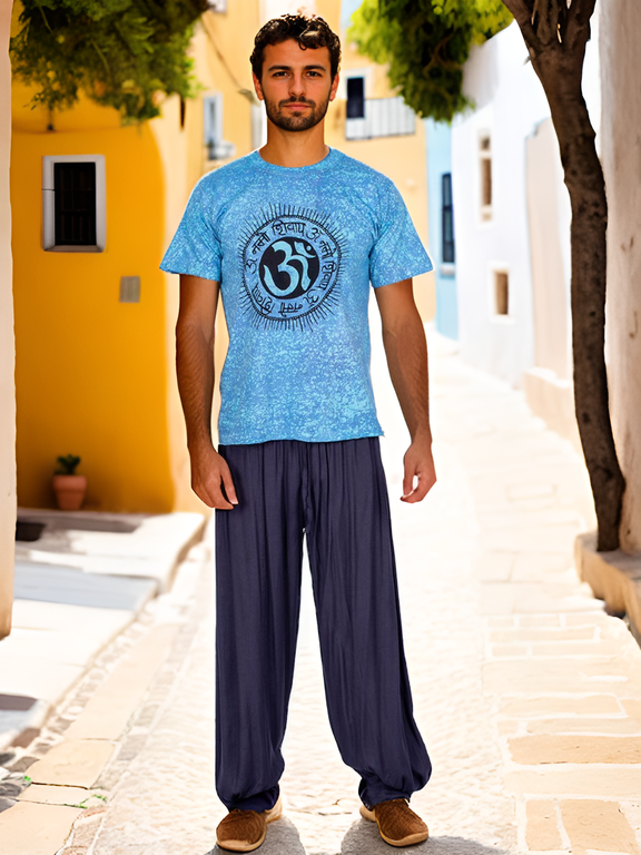 Kimago Look - Wholesale Screen Printed T-Shirt - Men's - Men's T-shirt with original prints and high colors1