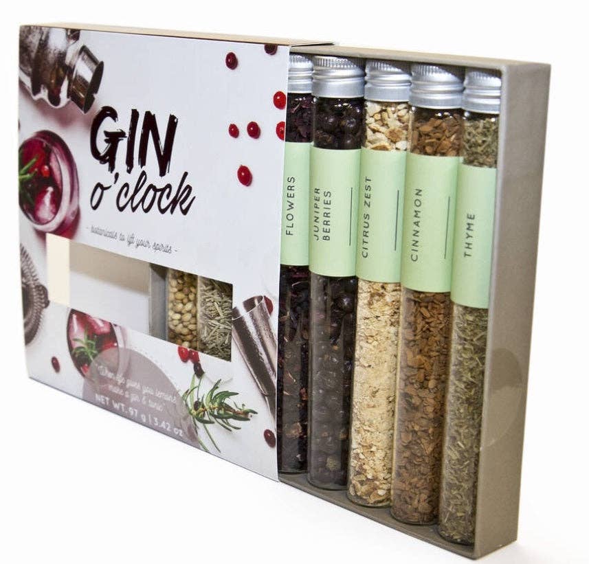 The African Home Goods - Wholesale DIY Drink Kit - Gin O'clock Infuse Your Gin & Cocktails with Premium Botanicals | Cocktail Infusion Kit | 8 Different Flavored Gin Botanicals Herbs Infusions | Gin Gift Set For Men And Women4