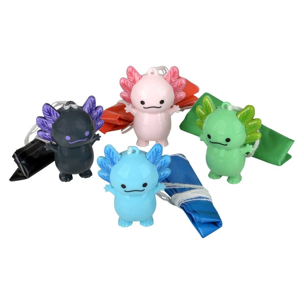 La Luna Bella - Toys - Wholesale Classic Toy - Kids - 2" Axolotl Paratrooper 24ct LLB kids toys1