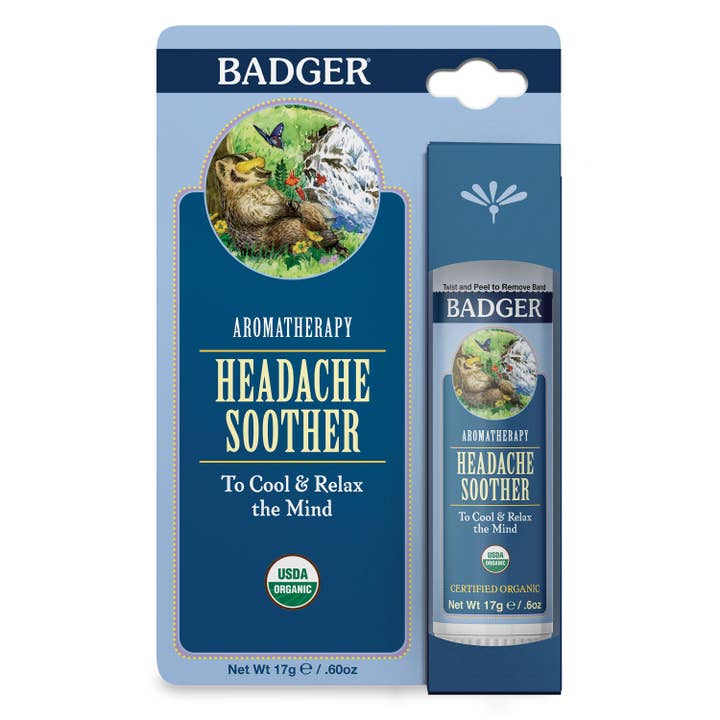 Badger Balm - Wholesale Aromatherapy Lotion/Oil - Headache Soother5