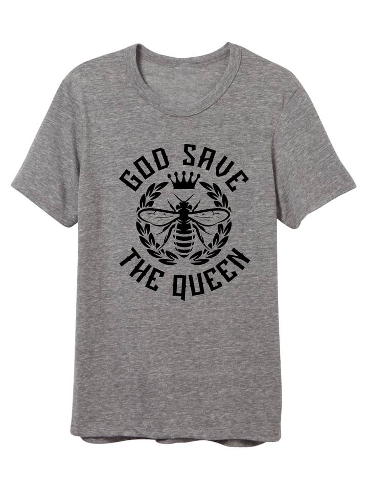 Gud rädda drottningen återvunnen Tee för wholesale av Eco Royale