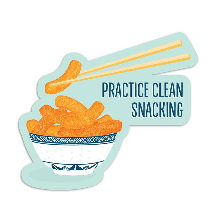 Cheetos and chopsticks vinyl sticker for wholesale by I'll Know It When I See It