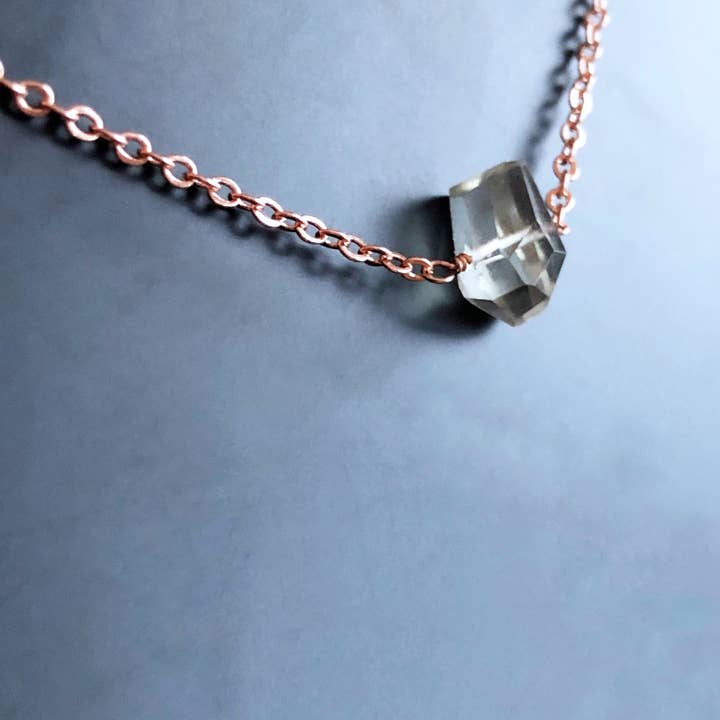 SEQAY – wholesale Pärlband/Pärlhalsband – Grön ametist grov sten halsband - februari MÅNADSSTEN