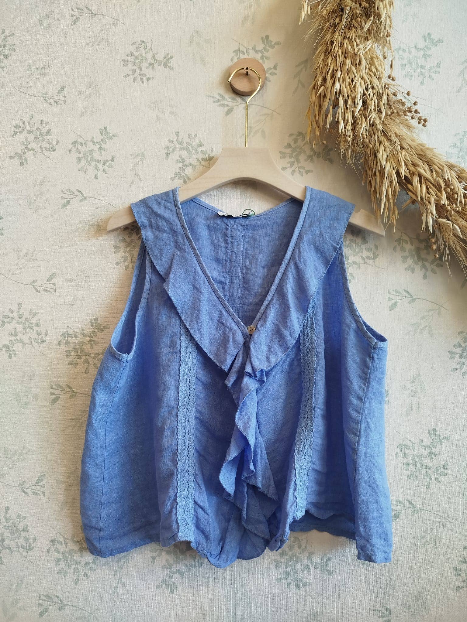 Linos y Textiles - Vendita all'ingrosso Camicetta - Donna - RIF:12128 Camicetta 100% lino0