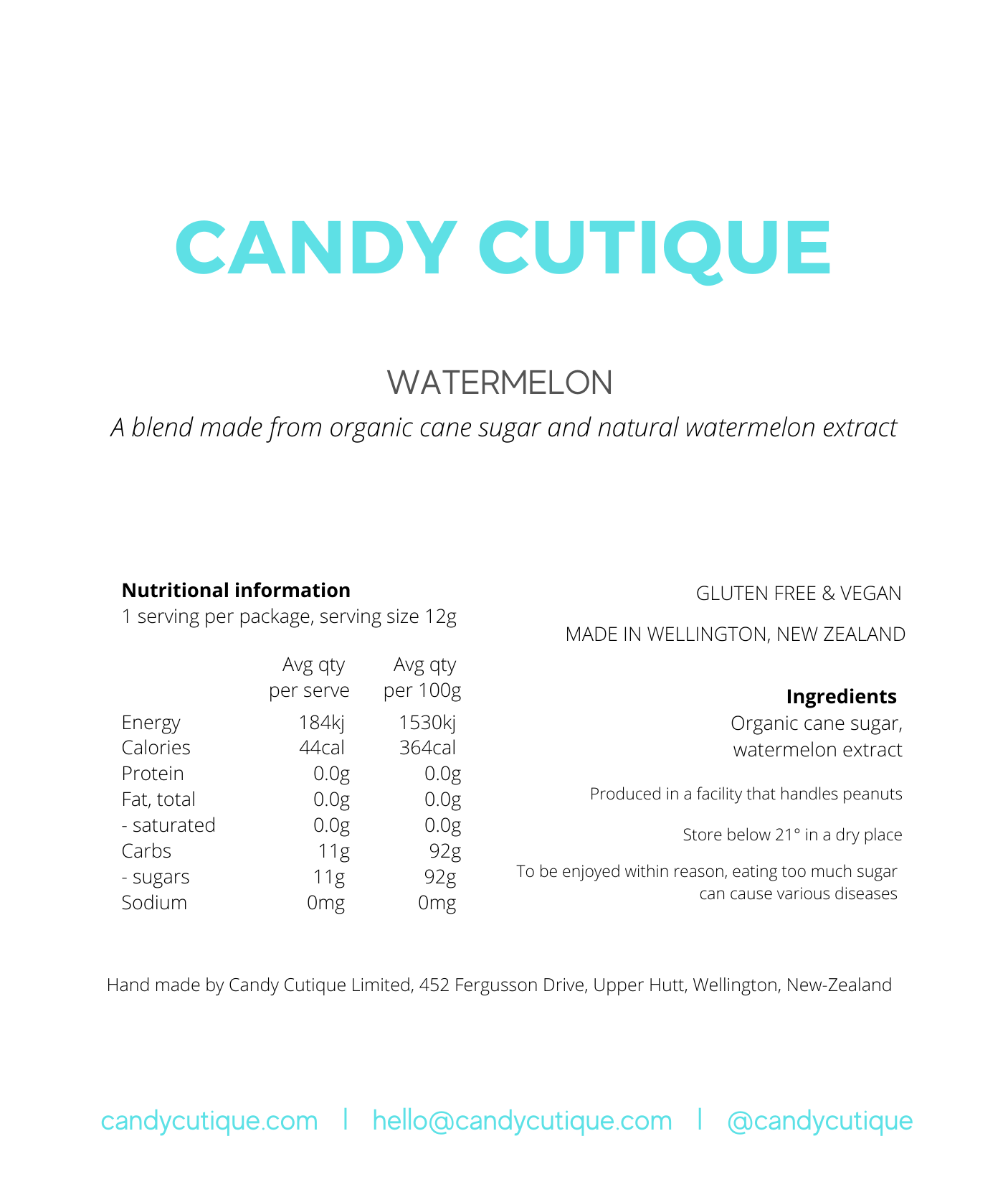 Candy Cutique - Wholesale Suikerspin - Watermeloen1
