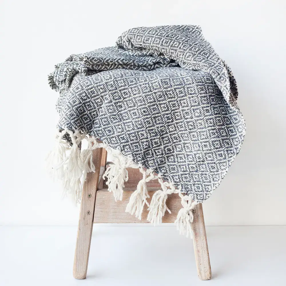 Jitana - Wholesale Throw Blanket - Dario Wool Throw2