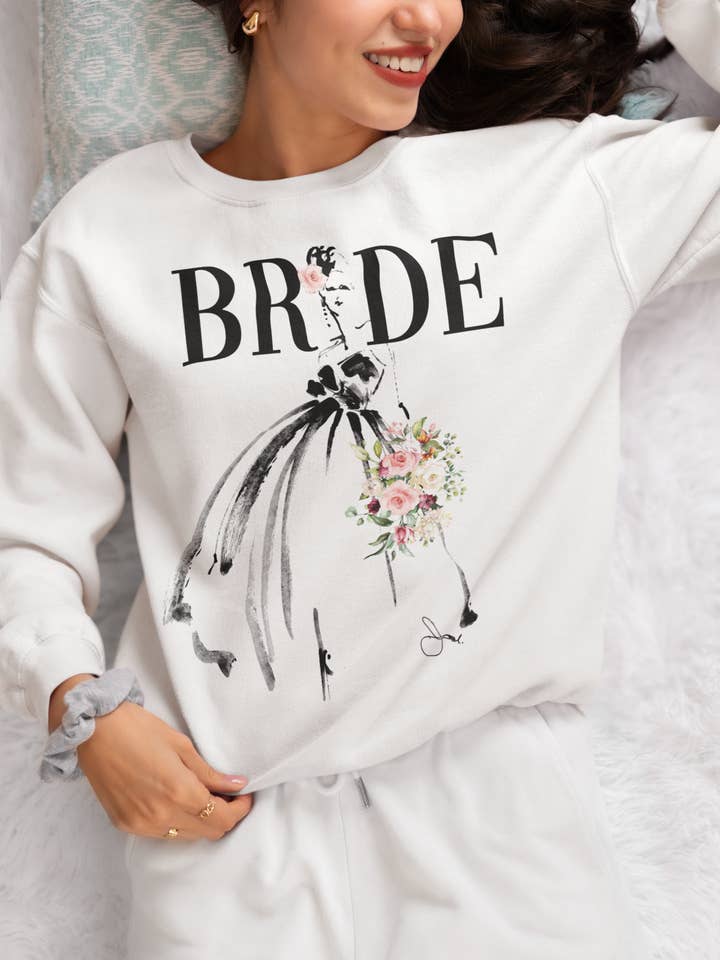 High Fashion Bridal Party tee, Graphic Tee, BRIDE T-SHIRT for wholesale by By Jodi LLC