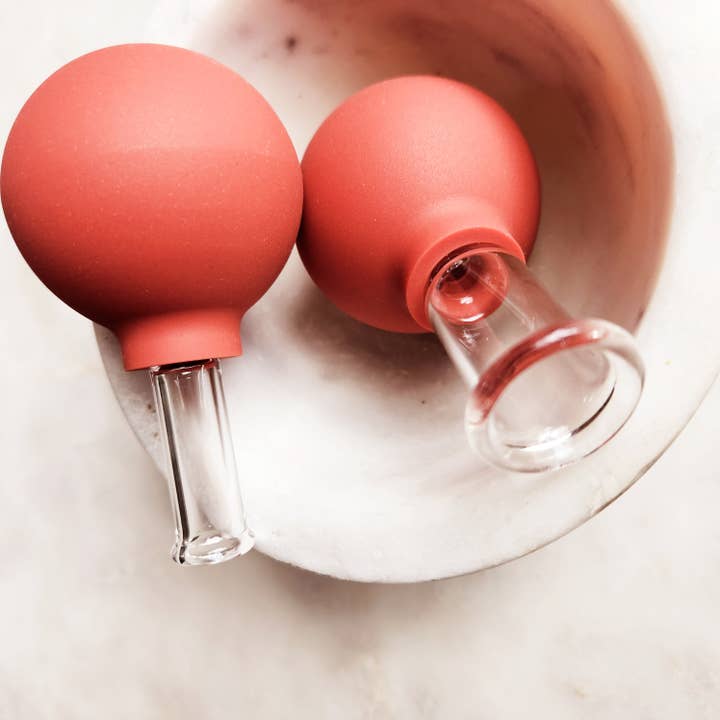 Facial Cupping Set - Rose (2 Cups) for wholesale by Wilder North