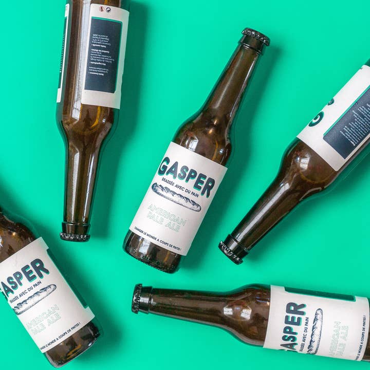 Bière Gasper - brassée avec des invendus de pain fût 20L pour la vente par GASPER