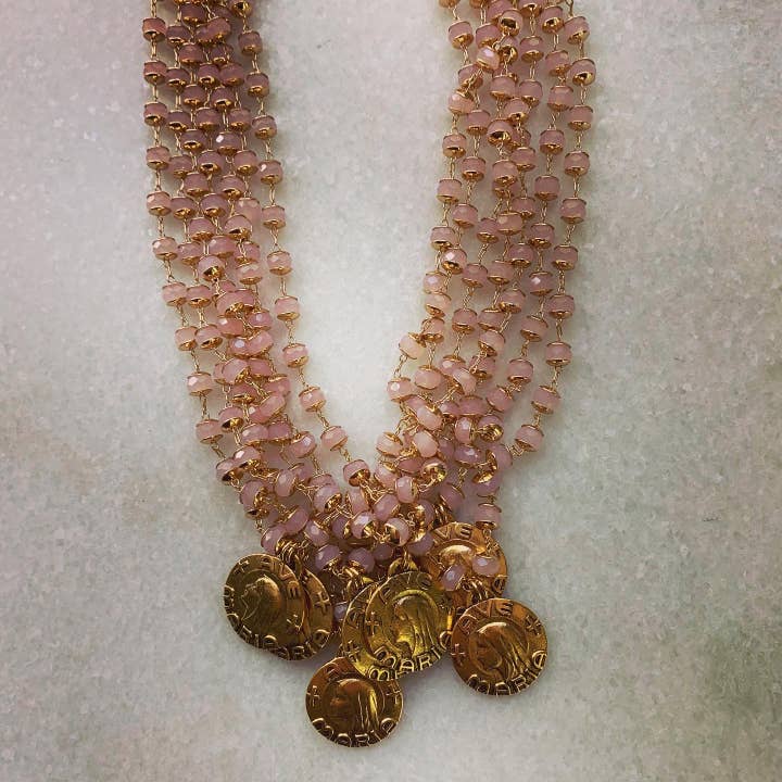 Chasing Cherubs - Wholesale Prayer Beads Necklace - Ave Maria