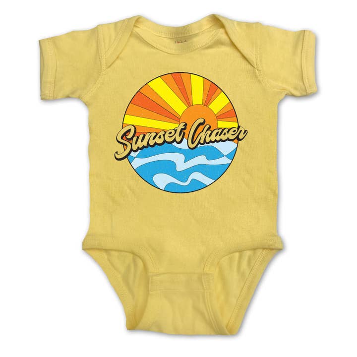 Sol Baby Sunset Chaser Bodysuit-CUSTOM for wholesale by Sol Baby