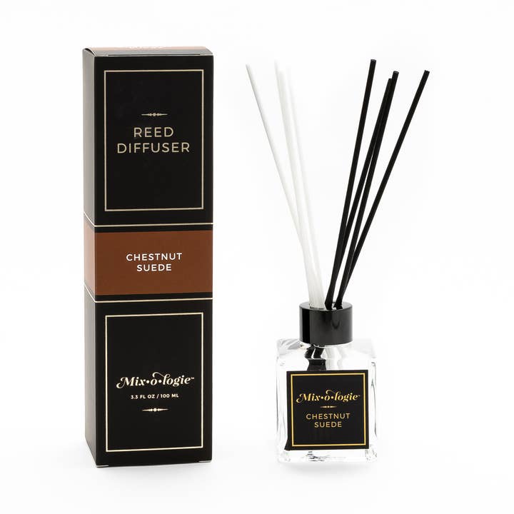 Chestnut Suede | Reed Diffuser for wholesale by Mixologie