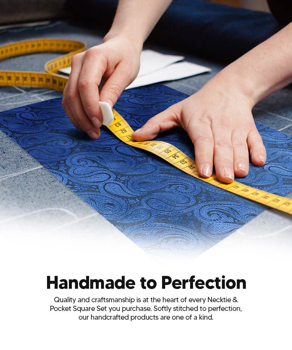 Dubal Brothers - Wholesale Stropdas - Heren - Effen Paisley Stropdas & Pochet (Multipacks) van Vittorio Farina10