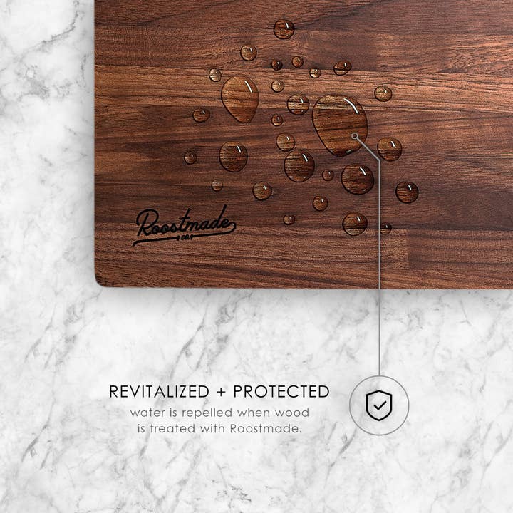 Roostmade Co. - Wholesale Cutting Board - Organic Wood Oil For Cutting Boards and Woodworking - 12 oz5