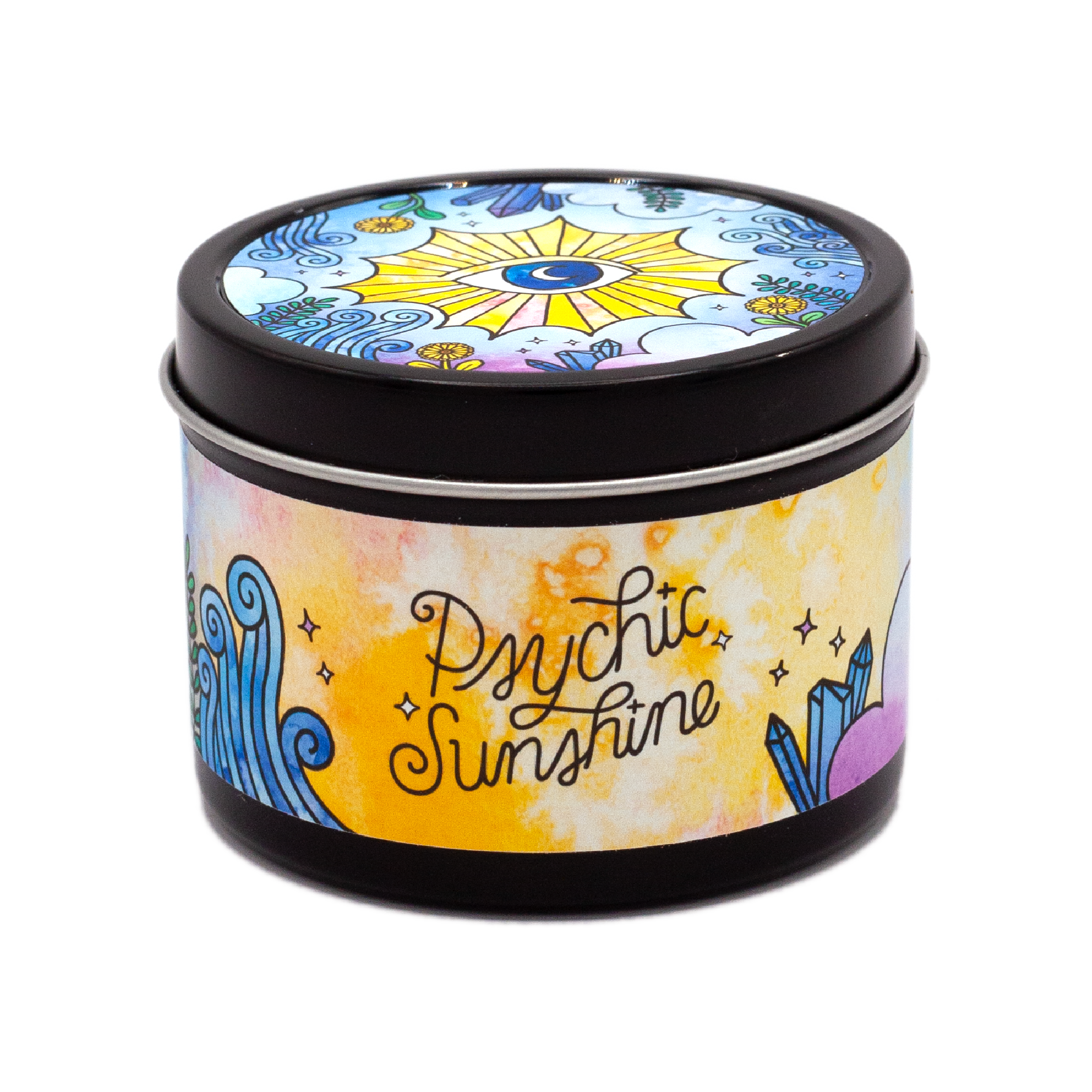 Rachel Beyer - Wholesale Travel Candles - Psychic Sunshine Magic Aromatherapy Candle - Citrus & Cedar11