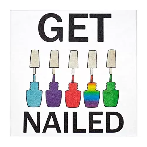 JennyGems - Wholesale Desk/Tabletop Sign - Funny Nail Salon White Decor, Manicurist Gifts0