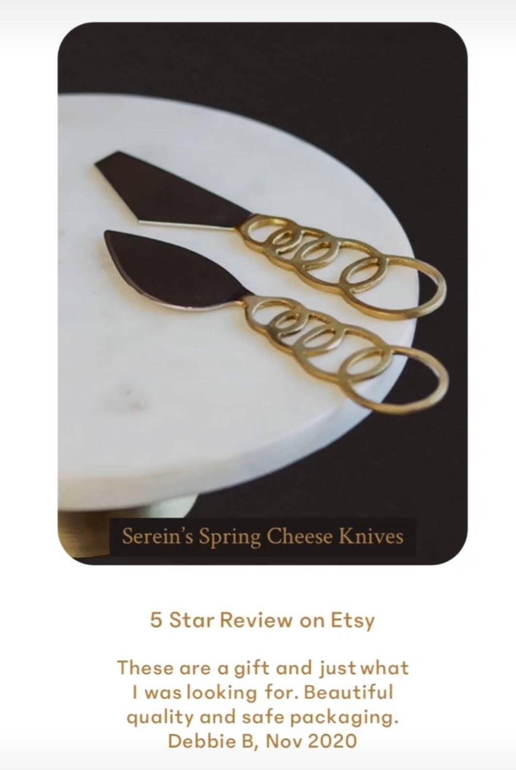 Serein Wellness - Wholesale Cheese Spreader - Cheese Knife Set - 2 Pieces Luxury Charcuterie Knives4